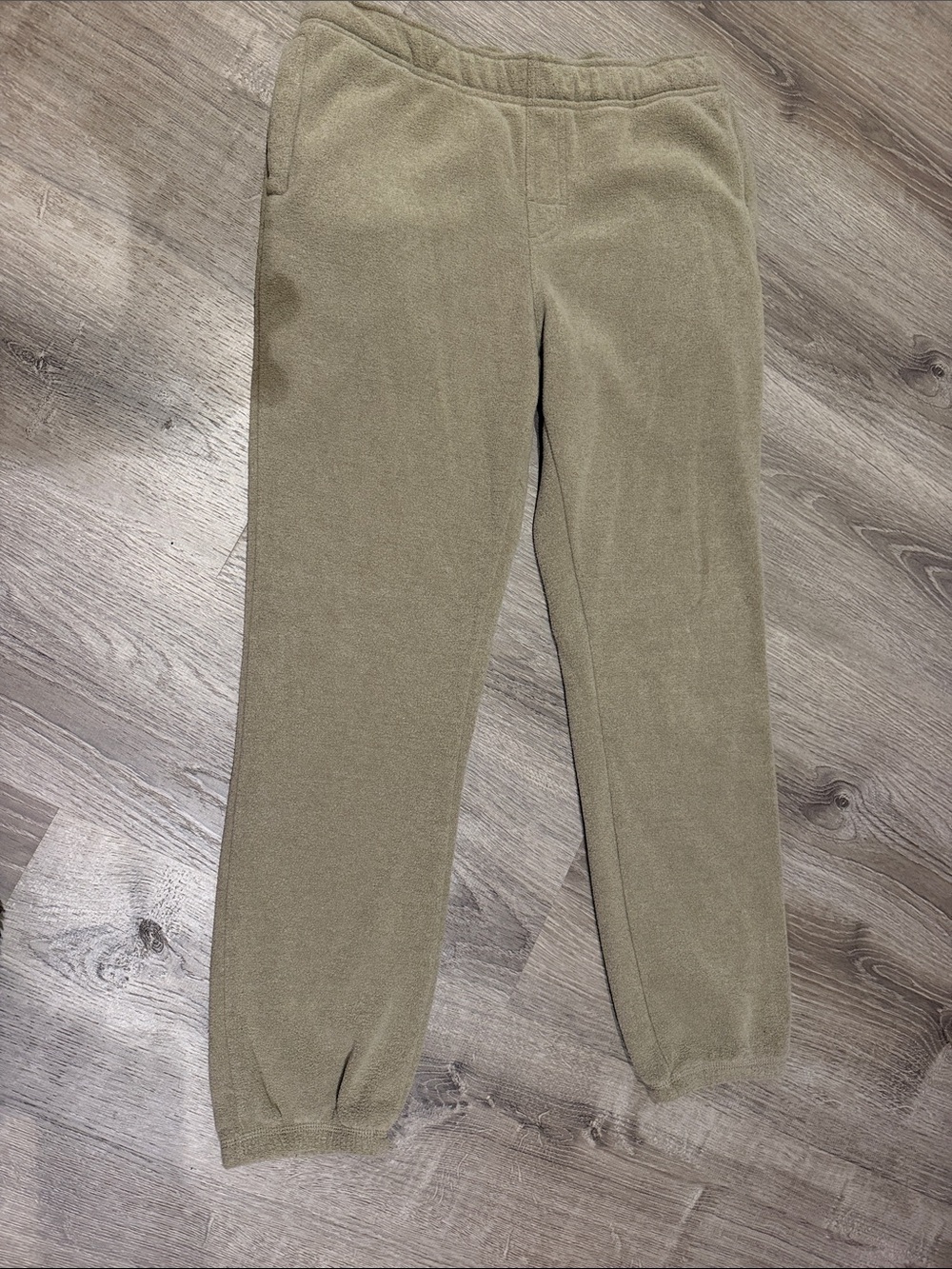 Katin Cozy Fleece Jogger Pants - Taupe size S/M
